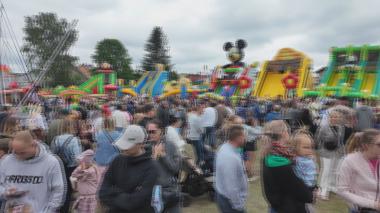 Dmuchańce na Dzień Dziecka w Luzinie