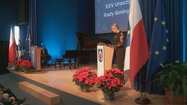 Uroczysta sesja w Gniewinie