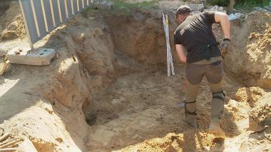 Szczątki ponad 400 osób odkryto w Luzinie