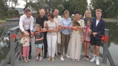 Nowa przestrzeń rekreacyjno-retencyjna w Redzie