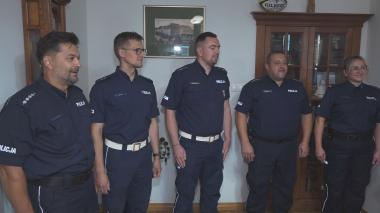 Nagrody dla funkcjonariuszy KPP w Wejherowie