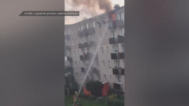 Ratując się wyskoczył z czwartego piętra
