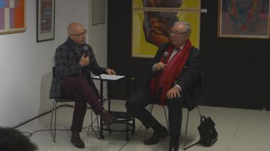 Znany reżyser na wernisażu w Luzinie