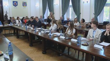 Pierwsze posiedzenie Młodzieżowej Rady Powiatu Wejherowskiego