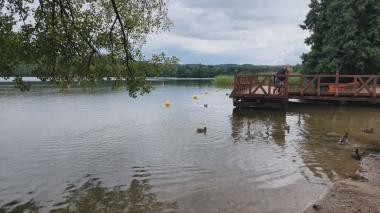 Sportowe emocje na plaży w Lubowidzu