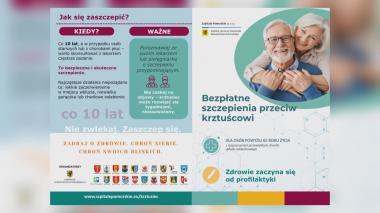 Ruszyły szczepienia na krztusiec dla seniorów