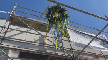 Wiecha na nowej filii redzkiej szkoły