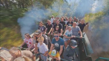 Ogromne zainteresowanie militarnymi atrakcjami