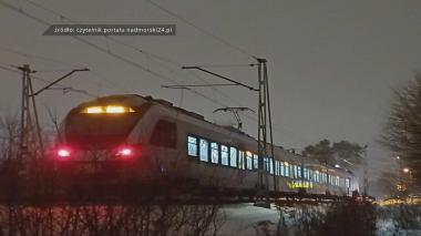 Wypadek na torowisku