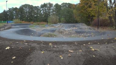 Pumptrack nową atrakcją ArtParku w Bolszewie