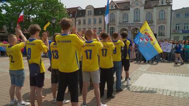 Kolorowa parada w Wejherowie