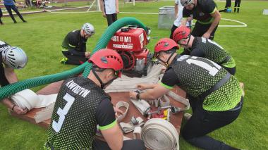 Sportowa rywalizacja strażaków z Pomorza