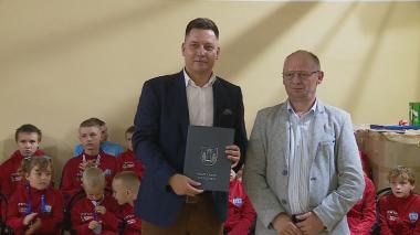 Klub Sportowy Motor Zwartowo z nowym sponsorem